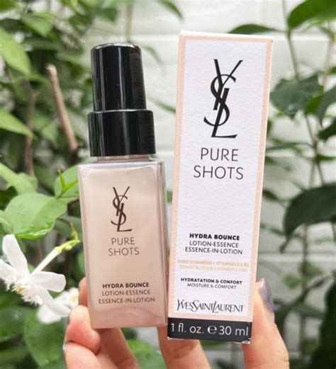 ysl pure shots hydra bounce essence-in-lotion review|Pure Shots Hydra Bounce Essence.